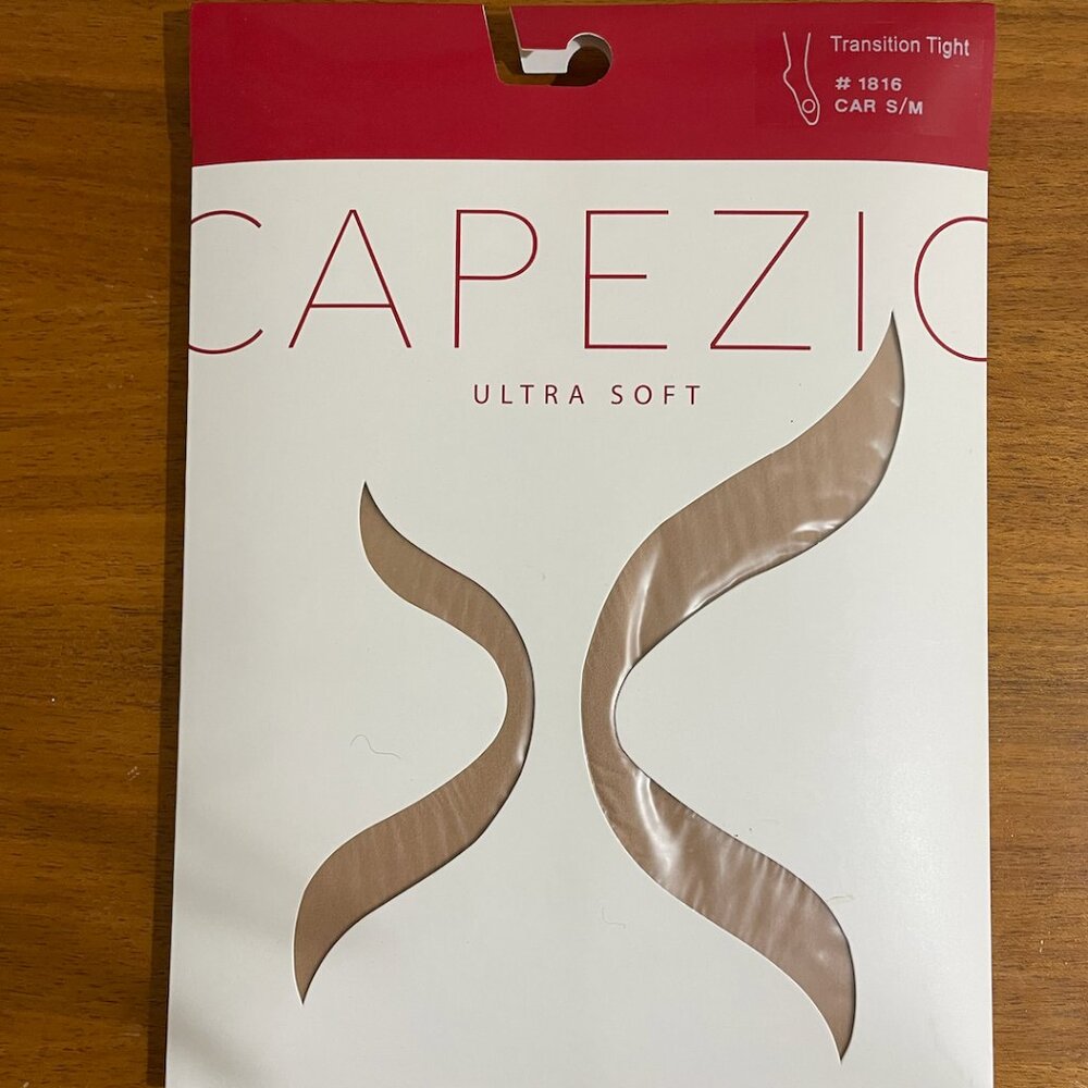 Capezio Carmel Ultra Soft Transition Tights (CAR, S/M)